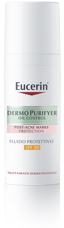 EUCERIN DERMOPURIFYER PROTECTIVE FLUID SPF30 50 ML - Farmadillo