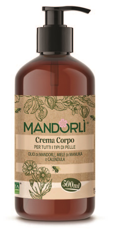 MANDORLI CREMA CORPO PER TUTTI I TIPI DI PELLE 500 ML - Farmadillo