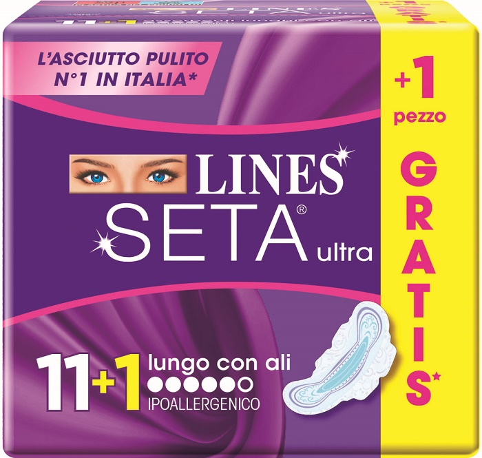 LINES SETA ULTRA LUNGO ALI CP 11+1 GRATIS - Farmadillo