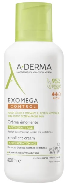EXOMEGA CONTROL CREMA EMOLLIENTE 400 ML - Farmadillo