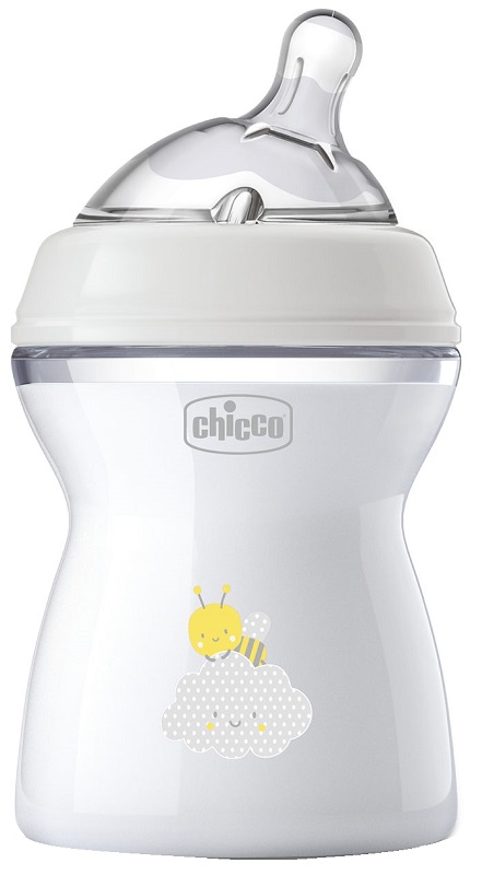 CHICCO BIBERON NAT FEEL PP 2M+ 250 ML UNISEX - Farmadillo