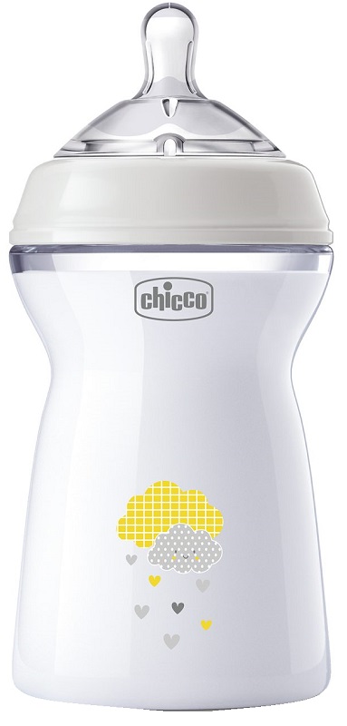 CHICCO BIBERON NAT FEEL PP 6M+ 330 ML UNISEX - Farmadillo