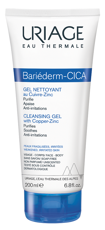 BARIEDERM CICA GEL NETTOYANT 200 ML - Farmadillo