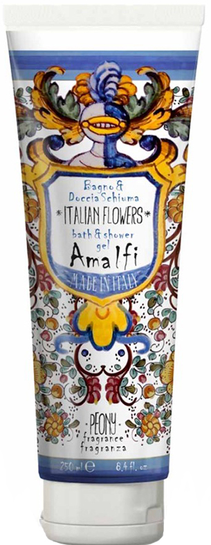 MAIOLICHE BAGNODOCCIA TUBO AMALFI PEONY 250 ML - Farmadillo