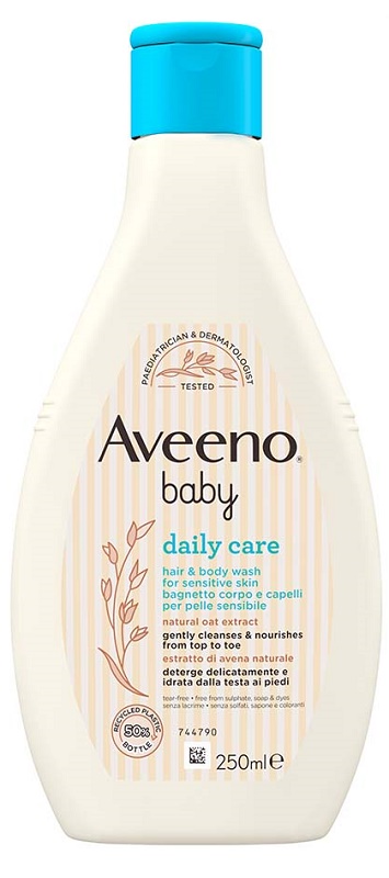 AVEENO BABY BAGNETTO TESTA PIEDI 250 ML - Farmadillo