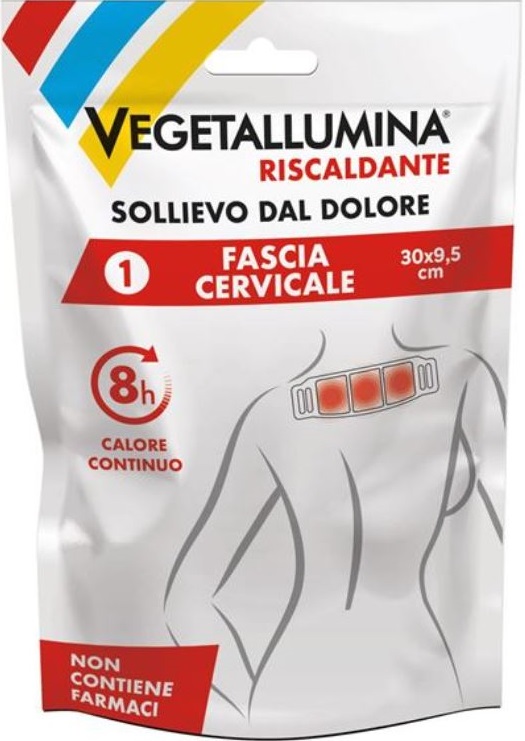 VEGETALLUMINA FASCIA CERVICALE RISCALDANTE 1 PEZZO - Farmadillo