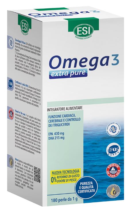 ESI OMEGA 3 EXTRA PURE 120 + 60 PERLE OFFERTA - Farmadillo