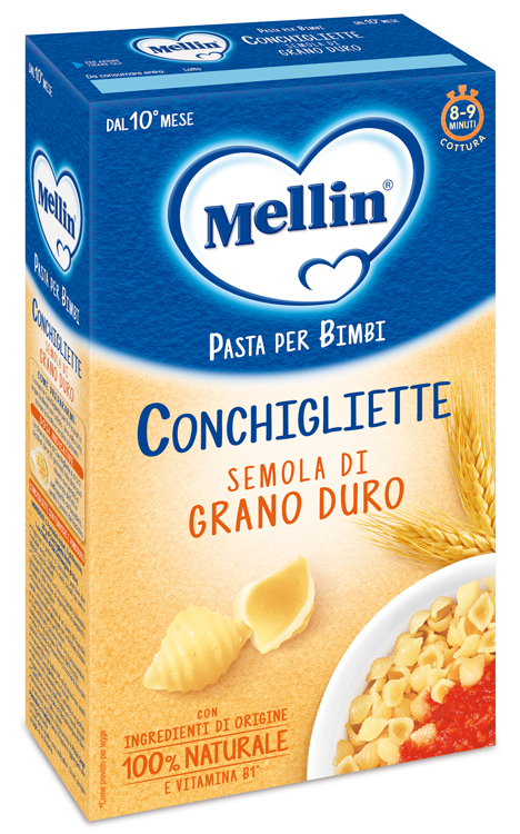 MELLIN CONCHIGLIETTE 100% GRANO DURO 280 G - Farmadillo
