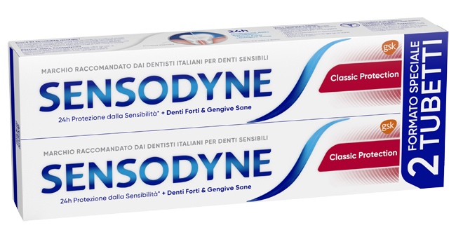 SENSODYNE CLASSICO PROTECTION 2 X 75 ML - Farmadillo