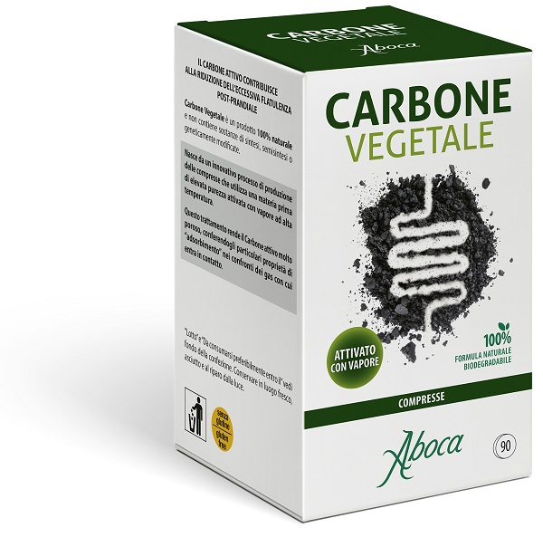 CARBONE VEGETALE 90 COMPRESSE - Farmadillo