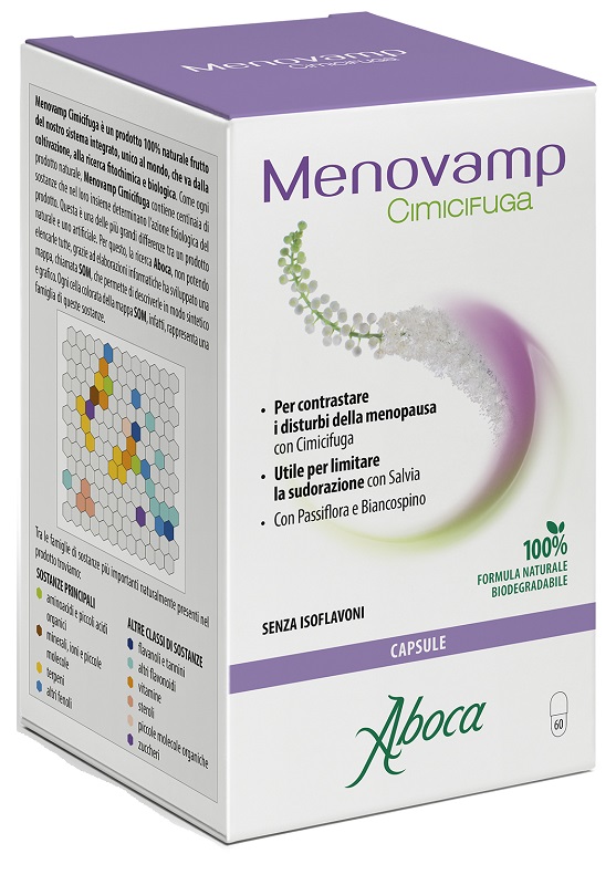 MENOVAMP CIMICIFUGA 60 CAPSULE - Farmadillo