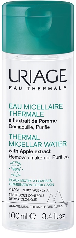 URIAGE EAU MICELLAIRE THERMALE PELLI MISTE GRASSE FLACONE 100 ML - Farmadillo
