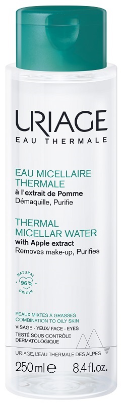 URIAGE EAU MICELLAIRE THERMALE PELLI MISTE GRASSE FLACONE 250 ML - Farmadillo