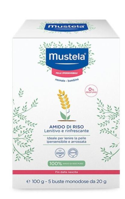 MUSTELA AMIDO DI RISO 100 G - Farmadillo