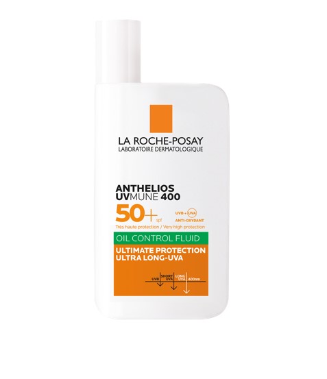 ANTHELIOS FLUIDO OIL CONTROL CON PROFUMO UVMUNE SPF50+ 50 ML - Farmadillo