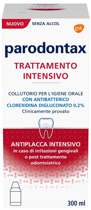 PARODONTAX TRATTAMENTO INTENSIVO CLOREXIDINA 0,2% - Farmadillo
