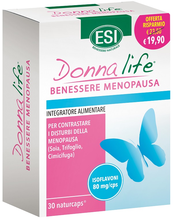 ESI DONNA LIFE MENOPAUSA OFFERTA 30 NATURCAPS - Farmadillo
