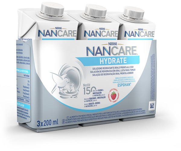 NANCARE HYDRATE LIQUIDO 3 PEZZI DA 200 ML - Farmadillo