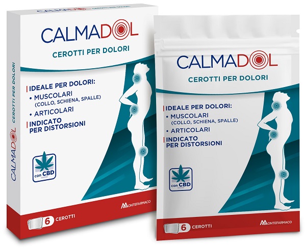 CALMADOL CEROTTO PER DOLORI 6 PEZZI - Farmadillo