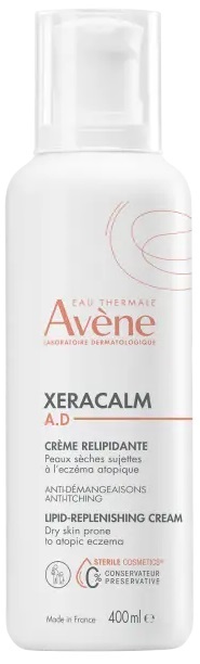 EAU THERMALE AVENE XERACALM AD CREMA LIPORESTITUTIVA 400 ML NUOVA FORMULAZIONE - Farmadillo