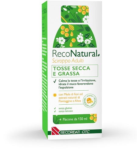 RECONATURAL SCIROPPO TOSSE ADULTI 150 ML - Farmadillo