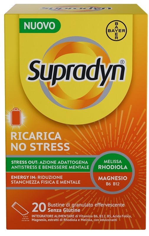 SUPRADYN RICARICA NO STRESS 20 BUSTINE - Farmadillo