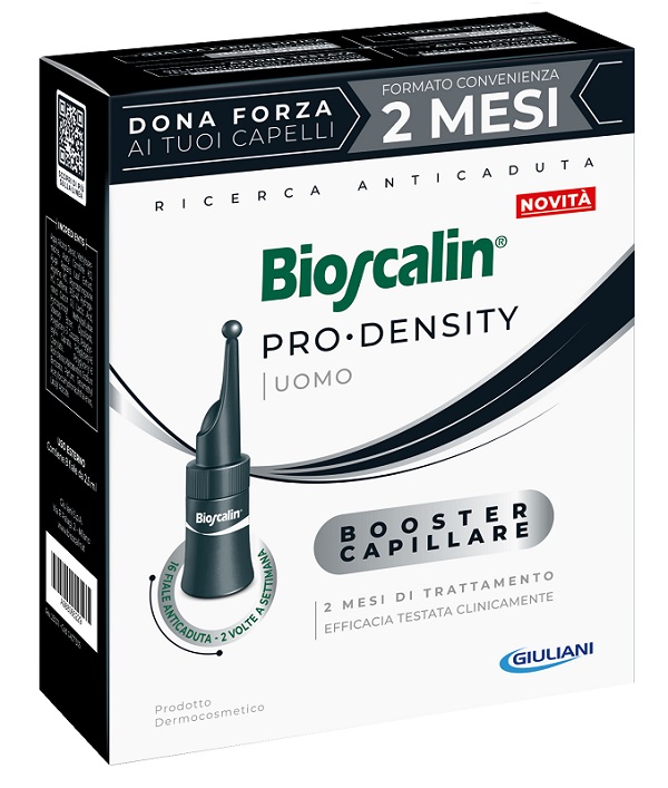 BIOSCALIN PRO DENSITY UOMO BOOSTER CAPILLARE 16 FIALE X 2,5ML - Farmadillo