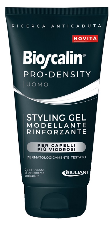 BIOSCALIN PRO DENSITY UOMO STYLING GEL MODELLANTE RINFORZANTE 150 ML - Farmadillo
