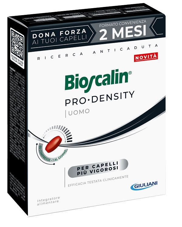 BIOSCALIN PRO DENSITY UOMO 60 COMPRESSE - Farmadillo