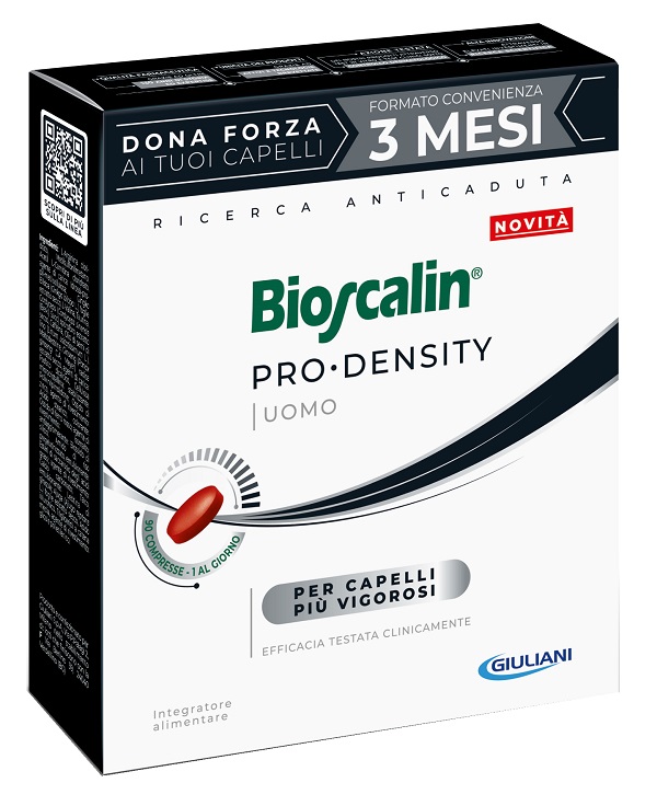 BIOSCALIN PRO DENSITY UOMO 90 COMPRESSE - Farmadillo