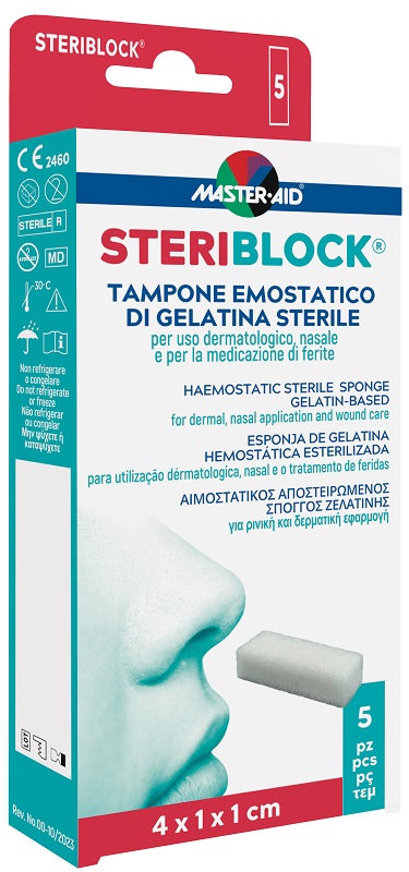 MASTER-AID STERIBLOCK TAMPONE EMOSTATICO - Farmadillo